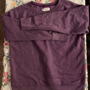 Comfy purple champion pullover!!